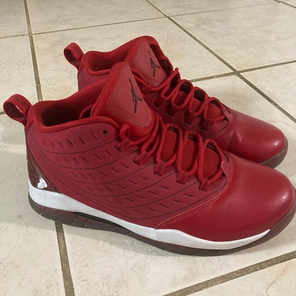 Jordan Shoes - Red Sporty Jordan Sneakers